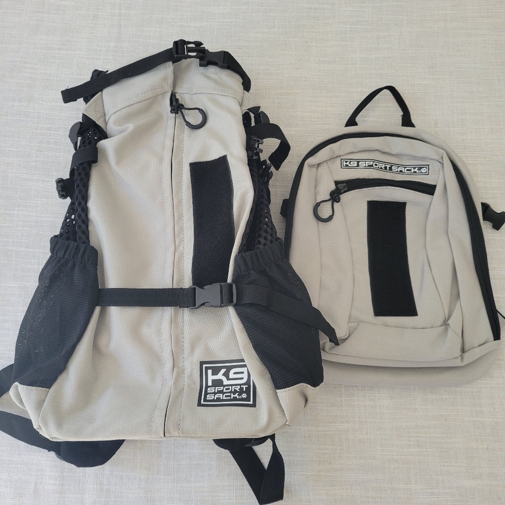 K9 Sport Sack Dog Carrier Backpack - Gray